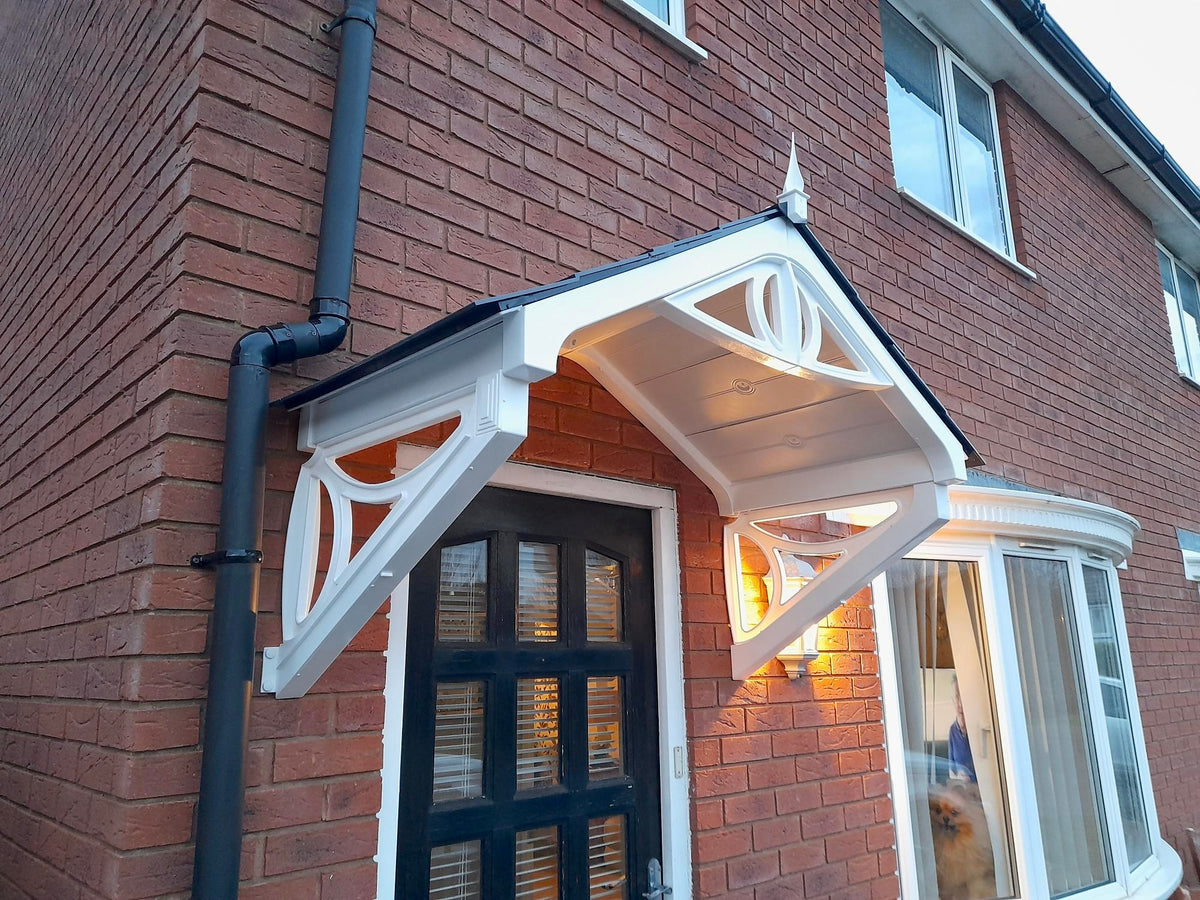 Rockingham Door Canopy - Width 121cm, Height 97cm, Depth 75cm