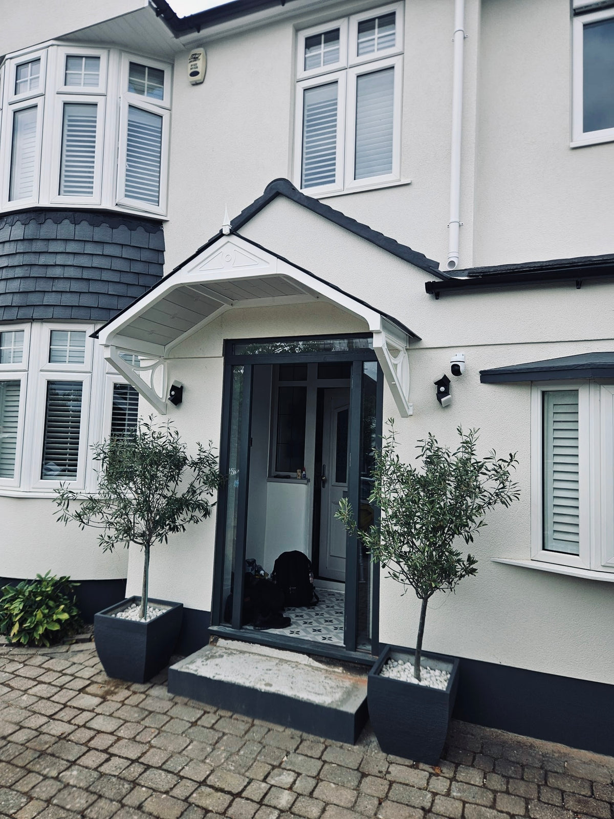 Highgate Door Canopy - Width 2195mm x 1160mm Height x 720mm Depth