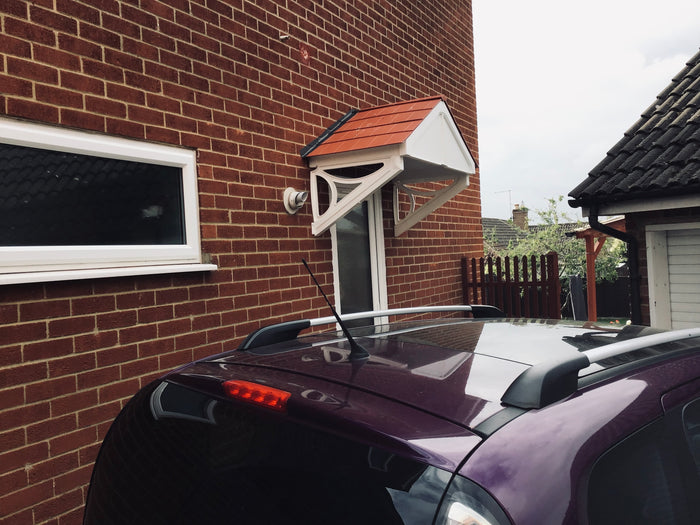 Kirby Door Canopy - Width 121cm, Height 97cm, Depth 75cm