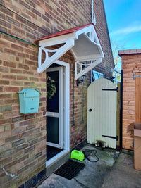 Rockingham Door Canopy - Width 121cm, Height 97cm, Depth 75cm