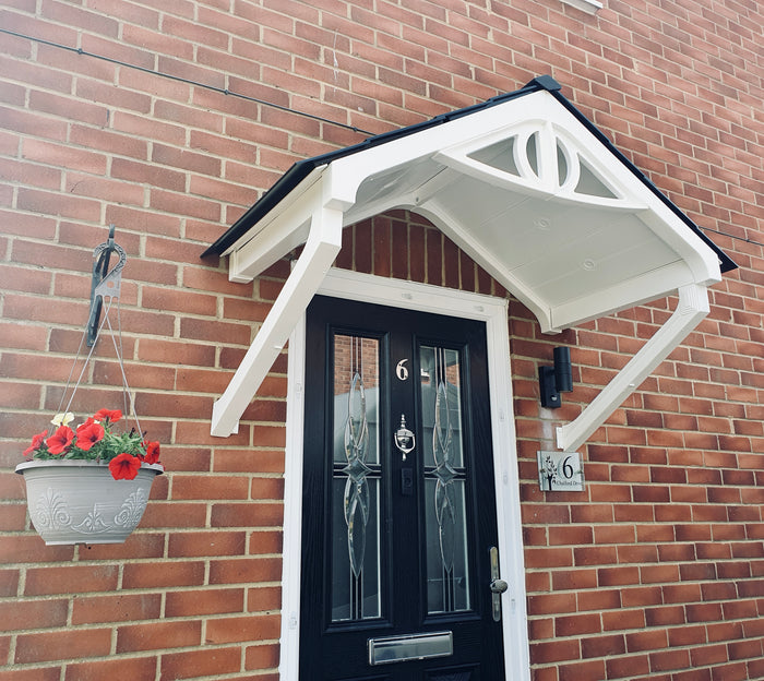 Astwell Door Canopy - Width 121cm, Height 97cm, Depth 75cm