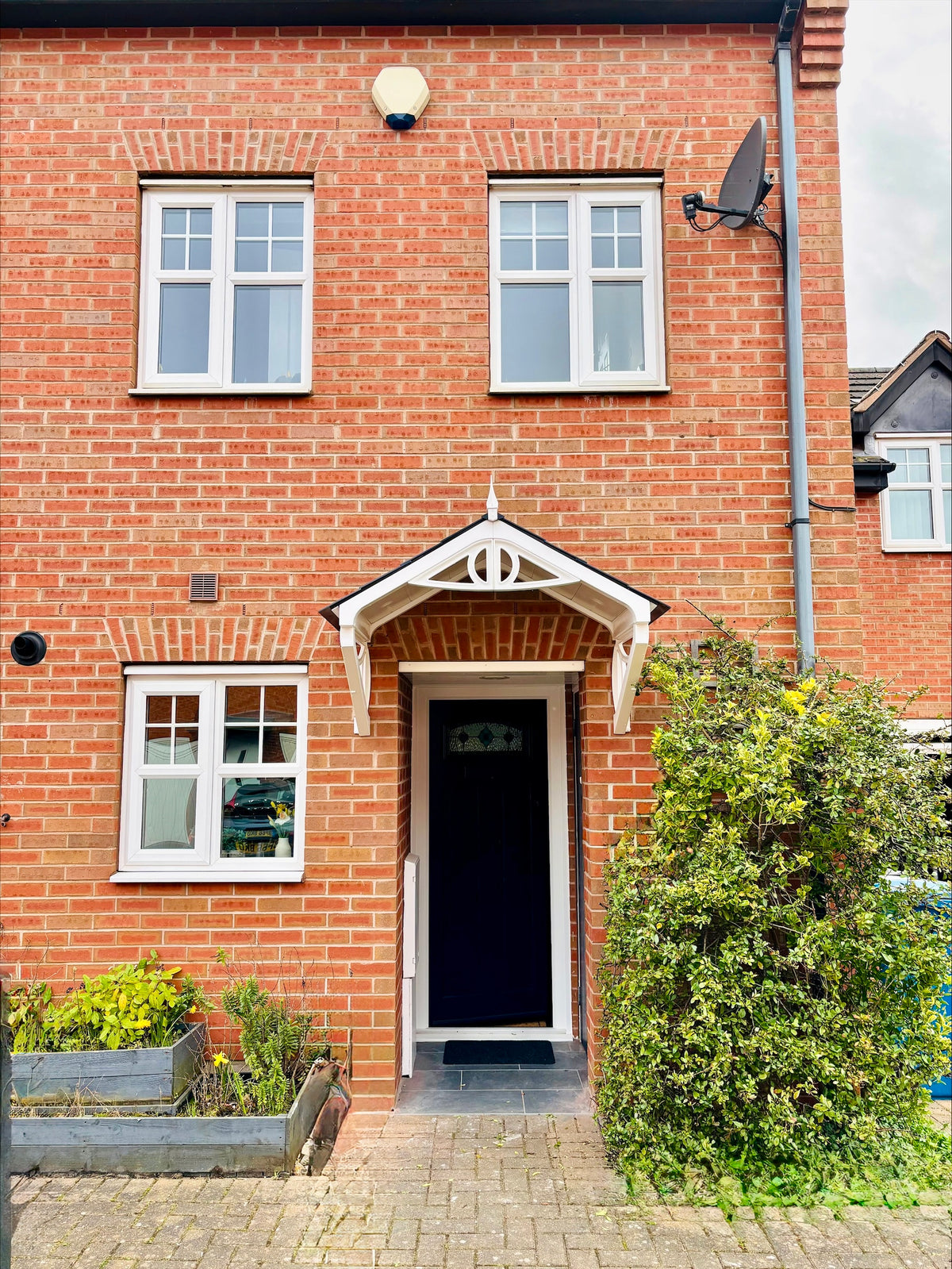 Rockingham Door Canopy - Width 121cm, Height 97cm, Depth 75cm