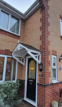 Rockingham Door Canopy - Width 121cm, Height 97cm, Depth 75cm