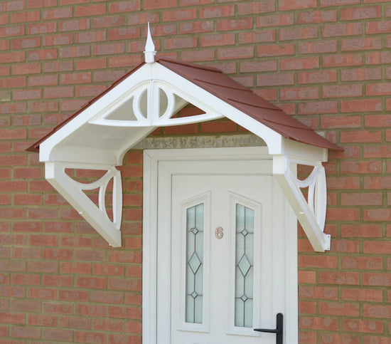 Rockingham Door Canopy - Width 121cm, Height 97cm, Depth 75cm