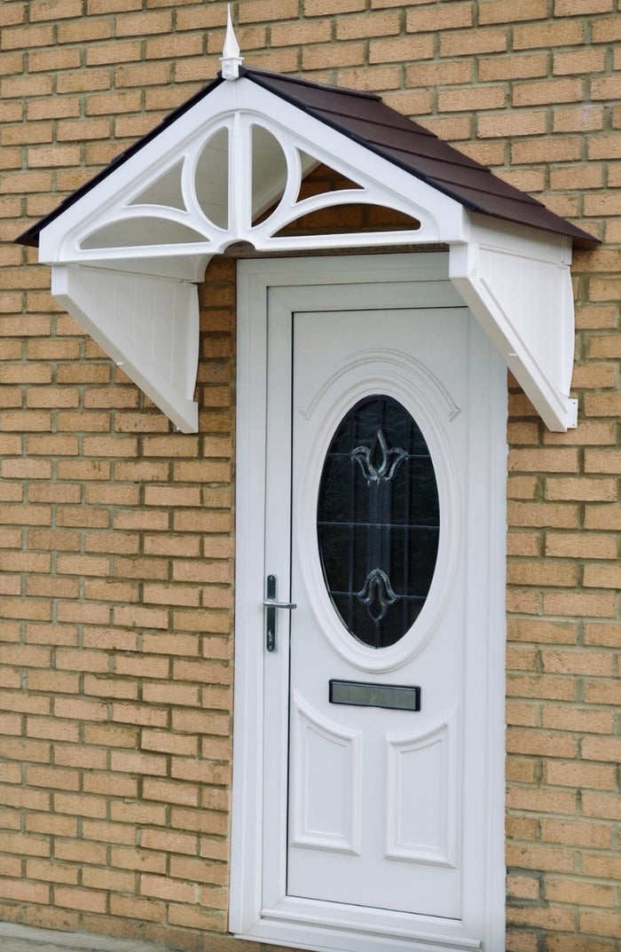 Kelmarsh Door Canopy - Width 121cm, Height 97cm, Depth 75cm