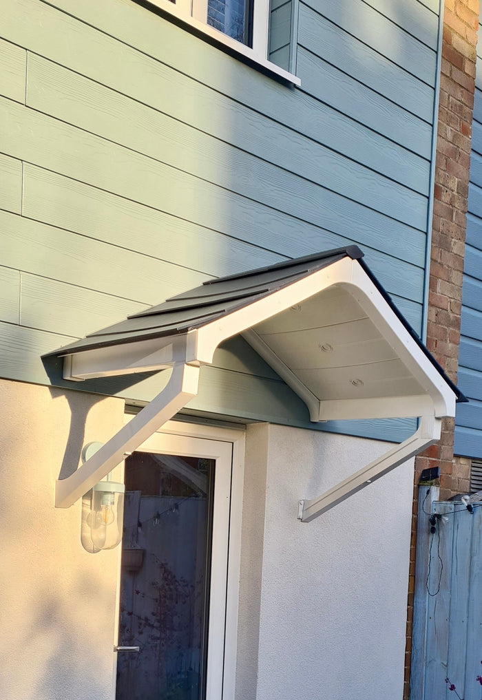 Apex Door Canopy - Depth 72.5cm x W121cm x H97cm