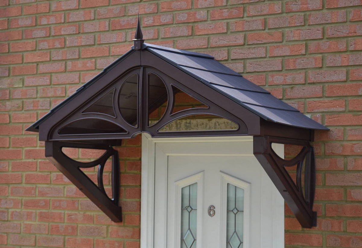 Althorp Door Canopy - Width 121cm, Height 97cm, Depth 75cm