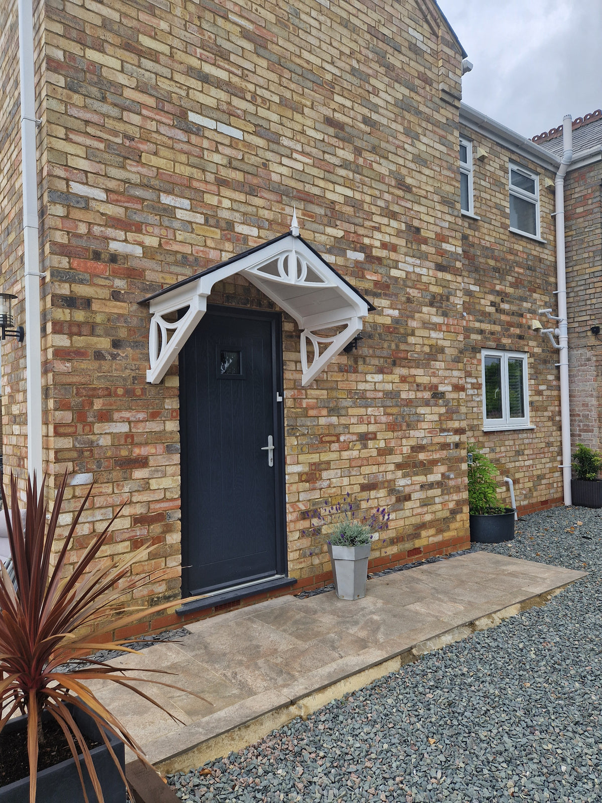 Rockingham Door Canopy - Width 121cm, Height 97cm, Depth 75cm