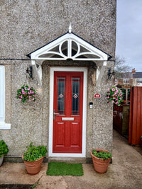 Althorp Door Canopy - Width 121cm, Height 97cm, Depth 75cm