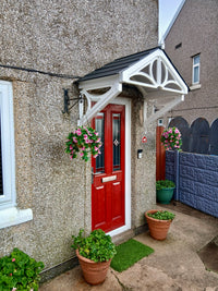 Althorp Door Canopy - Width 121cm, Height 97cm, Depth 75cm