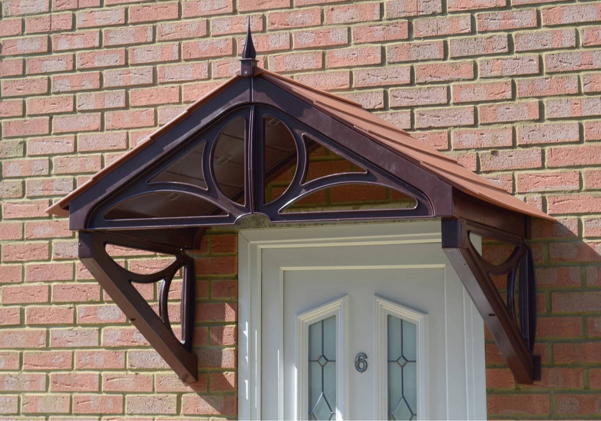 Althorp Door Canopy - Width 121cm, Height 97cm, Depth 75cm