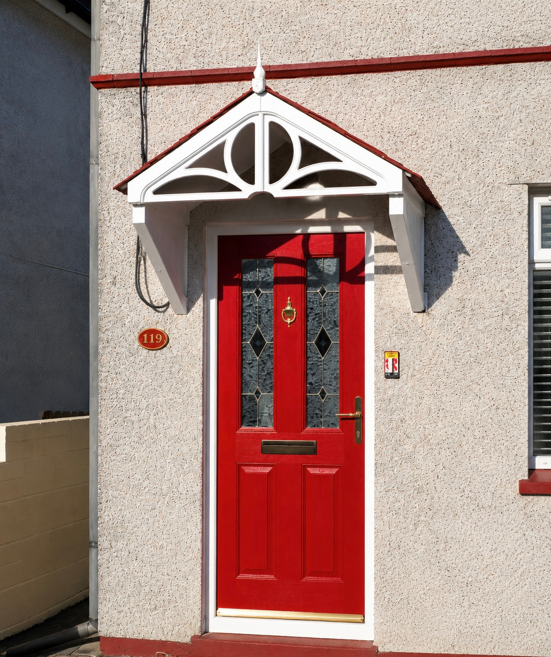 Kelmarsh Door Canopy 149cm - Flat Pack Porch Canopy