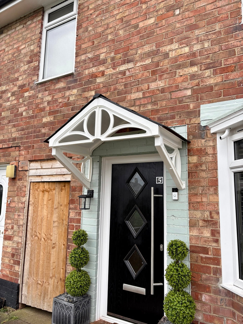 Althorp Door Canopy 149cm - Flat Pack Porch Canopy