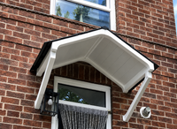 Apex Door Canopy 149cm - Flat Pack Porch Canopy