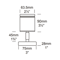 Hunza Adjustable Wall Spot (GU10) - IP66