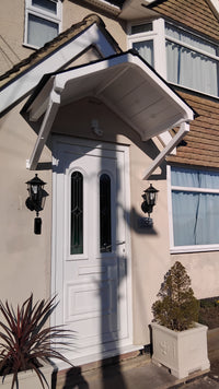 Apex Door Canopy - Depth 72.5cm x W121cm x H97cm