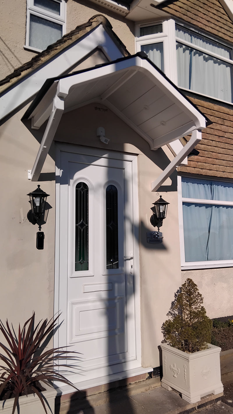 Apex Door Canopy - Depth 72.5cm x W121cm x H97cm