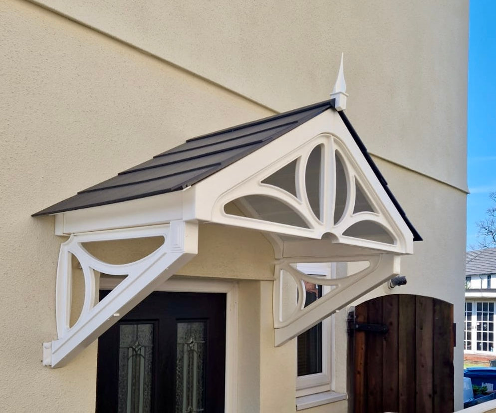 Althorp Door Canopy 149cm - Flat Pack Porch Canopy