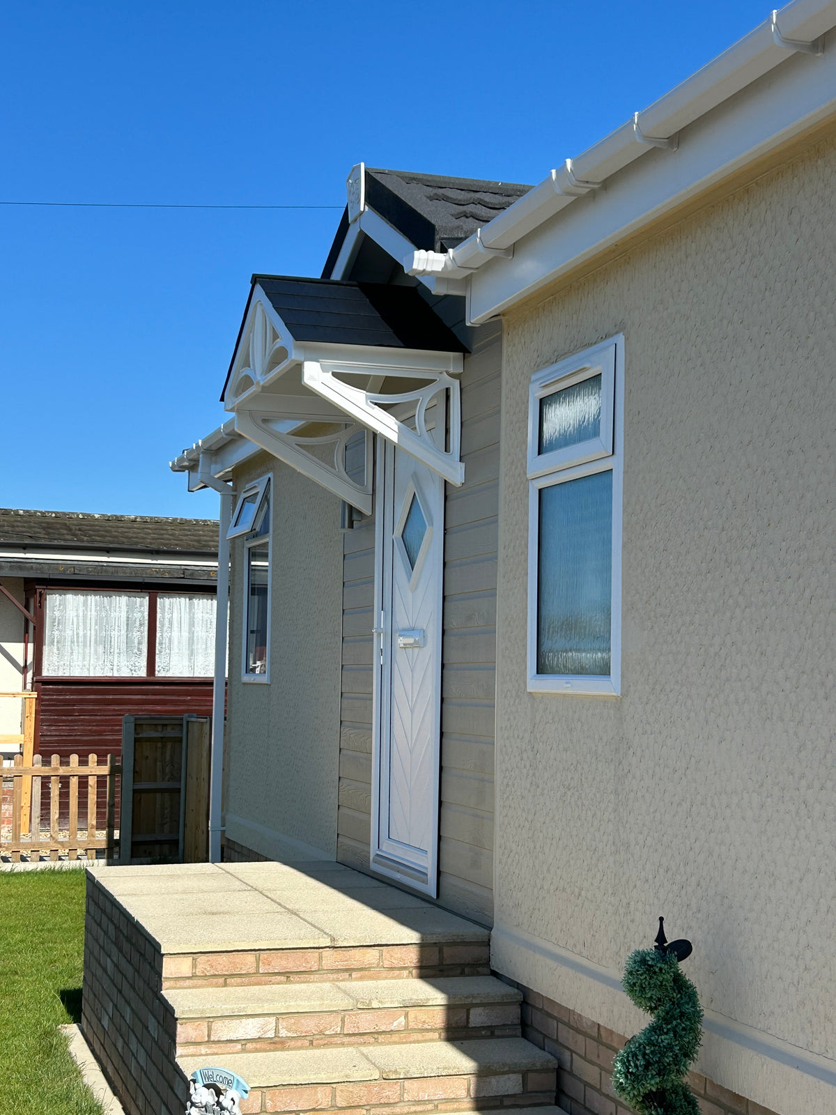 Althorp Door Canopy - Width 121cm, Height 97cm, Depth 75cm