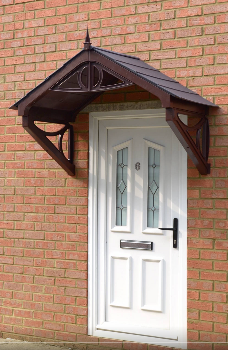 Rockingham Door Canopy - Width 121cm, Height 97cm, Depth 75cm