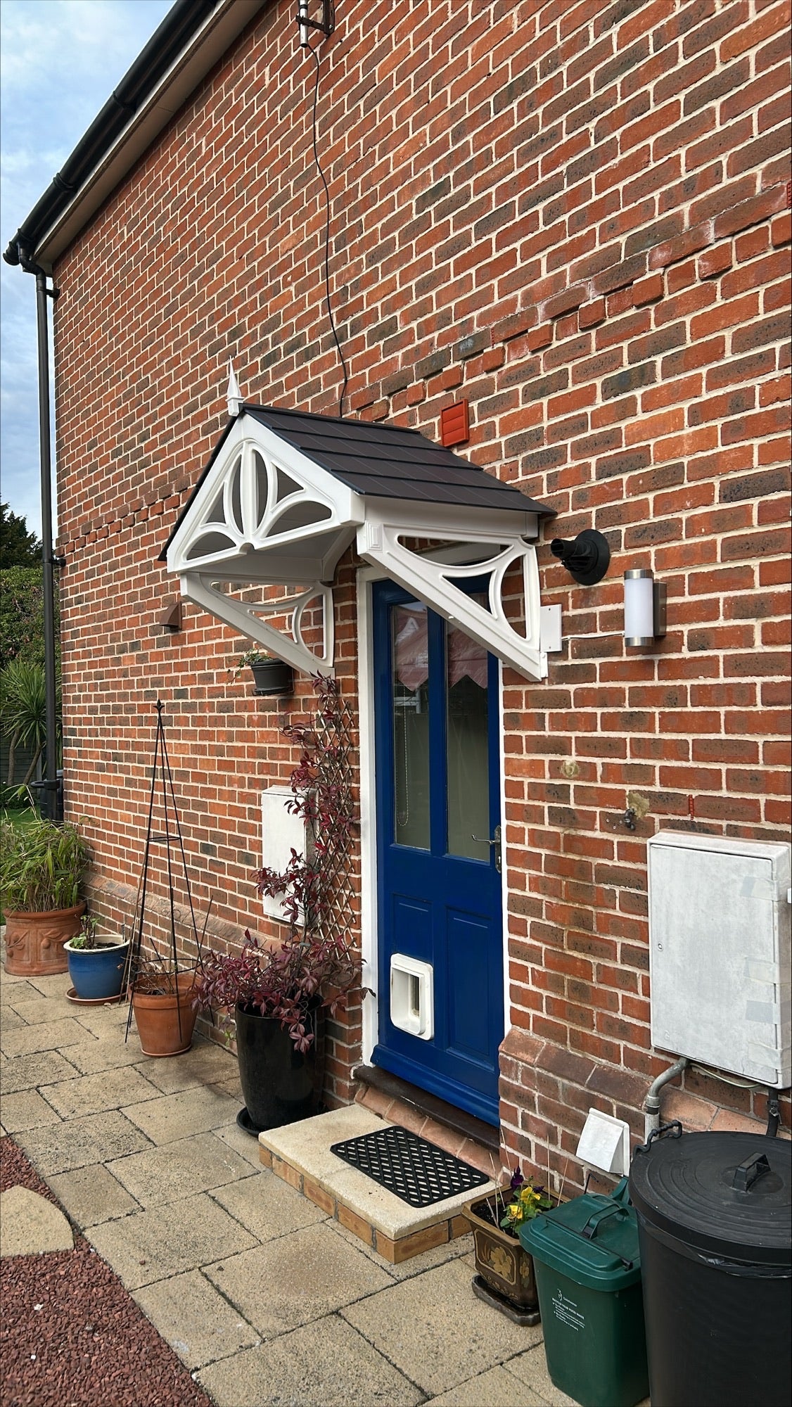 Althorp Door Canopy - Width 121cm, Height 97cm, Depth 75cm